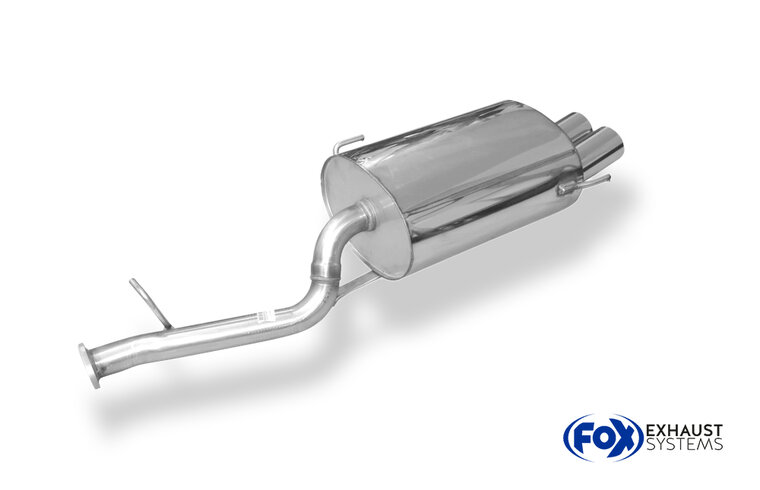 Fox Sportuitlaat Honda Prelude IV BB2/3 uitlaatdemper - 2x76 Type 13