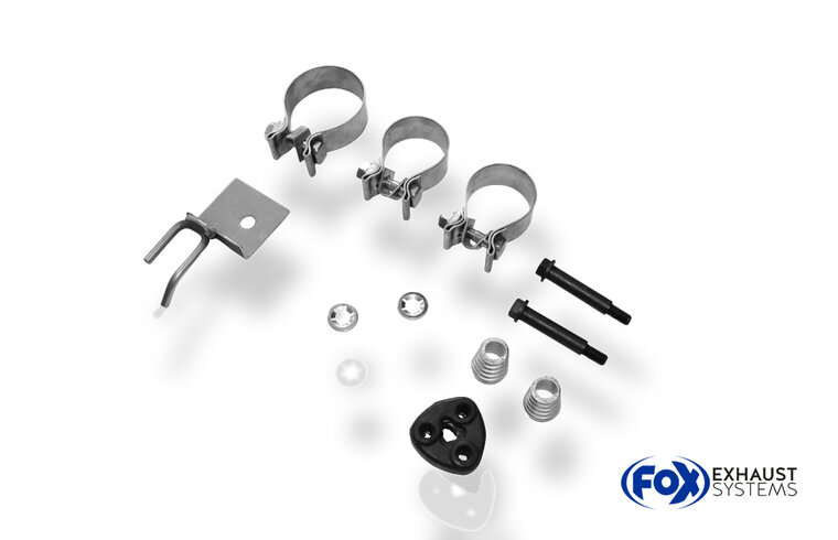 Fox Sportuitlaat Nissan Primera P12 Sedan Achterdemper Rechts/Links Uitgang - 1x90 Type 16 Rechts/Links