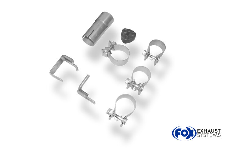 Fox Sportuitlaat Kia Pro Cee`d - ED uitlaatspruitstuk rechts/links - 135x80 Type 53 rechts/links