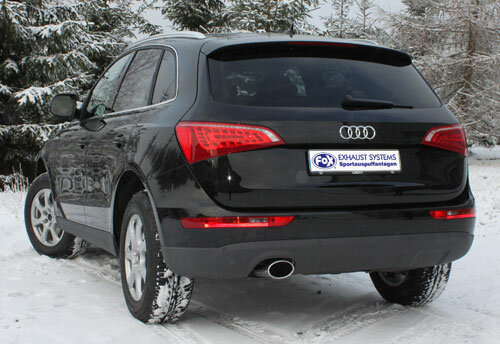 Fox Sportuitlaat Audi Q5 - 8R quattro achterdemper - 140x90 type 32