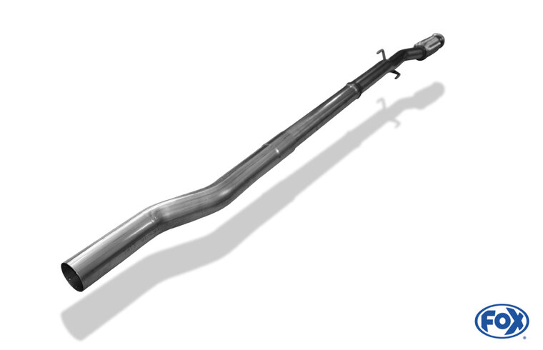 Fox Sportuitlaat Vervangingspijp voor de voordemper van de Mini Cooper S R56