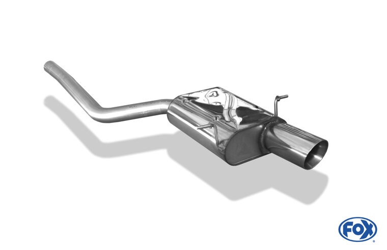 Fox Sportuitlaat Mini Cooper R56 achterdemper - 1x100 Type 25