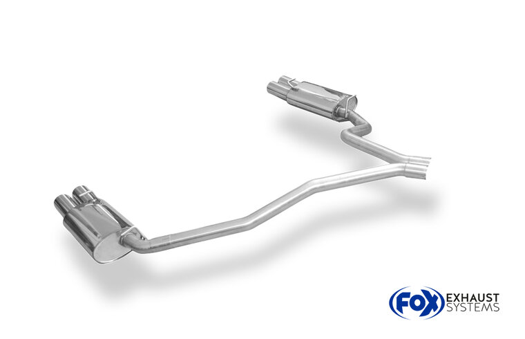 Fox Sportuitlaat Achterdemper Range Rover II Type LP rechts/links - 2x80 Type 13 rechts/links