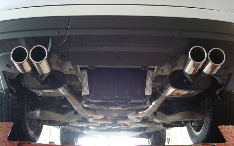 Fox Sportuitlaat Range Rover IV 3.0L Diesel - MK Achterdemper Rechts/Links - 2x90 Type 16 Rechts/Links