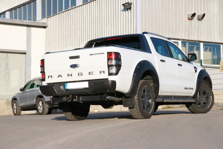 Fox Sportuitlaat Ford Ranger vanaf 10/2016 - 4x4 - Dubbele cabine + Wildtrak achterdemper diesellook - 1x76 Type 28