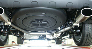 Fox Sportuitlaat Lexus RX 300/350 XU3 Achterdemper Rechts/Links Uitlaat - 140x90 Type 32 Rechts/Links