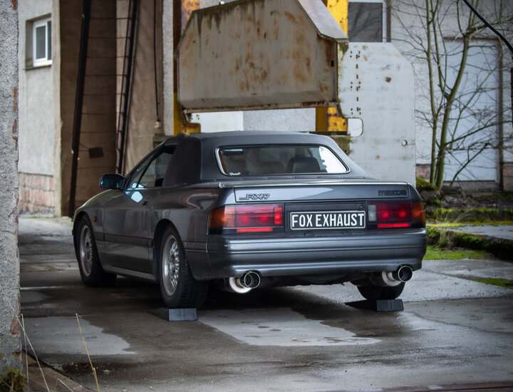 Fox Sportuitlaat Mazda RX7 - FC Achterdemper rechts/links - 1x100 Type 10 rechts/links