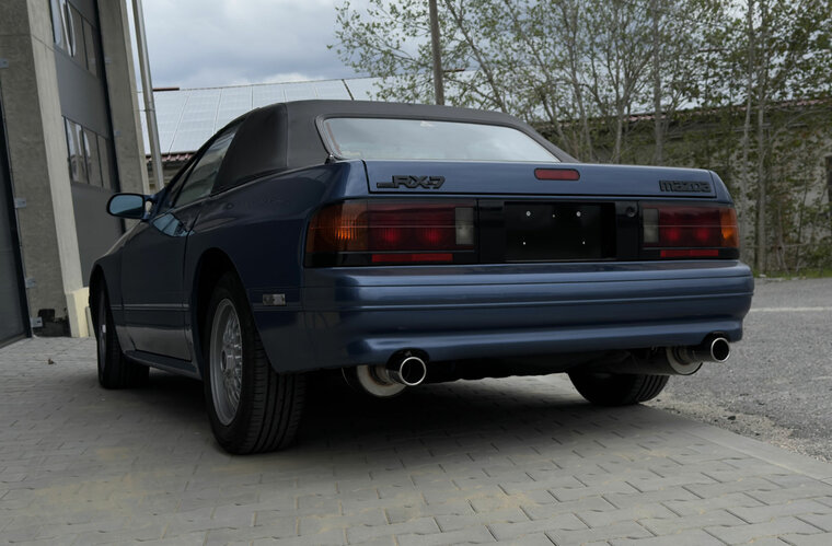 Fox Sportuitlaat Mazda RX7 - FC Achterdemper rechts/links - 1x80 Type 12 rechts/links