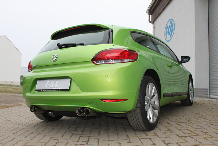 Fox Sportuitlaat VW Scirocco - 13 Achterdemperuitlaat rechts/links - 2x76 Type 25 rechts/links