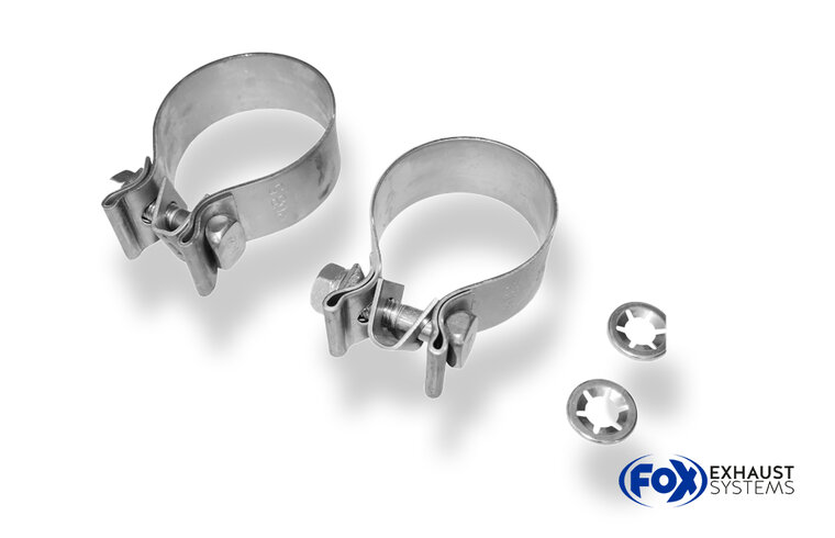 Fox Sportuitlaat Vervangingspijp voor de voordemper van de Ford Galaxy WGR/VW Sharan 7M