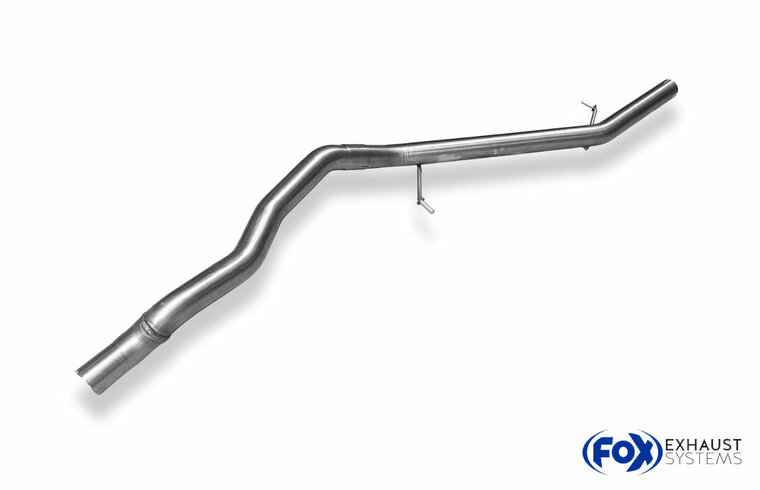 Fox Sportuitlaat Vervangingspijp voor de voordemper van de Ford Galaxy WGR/VW Sharan 7M