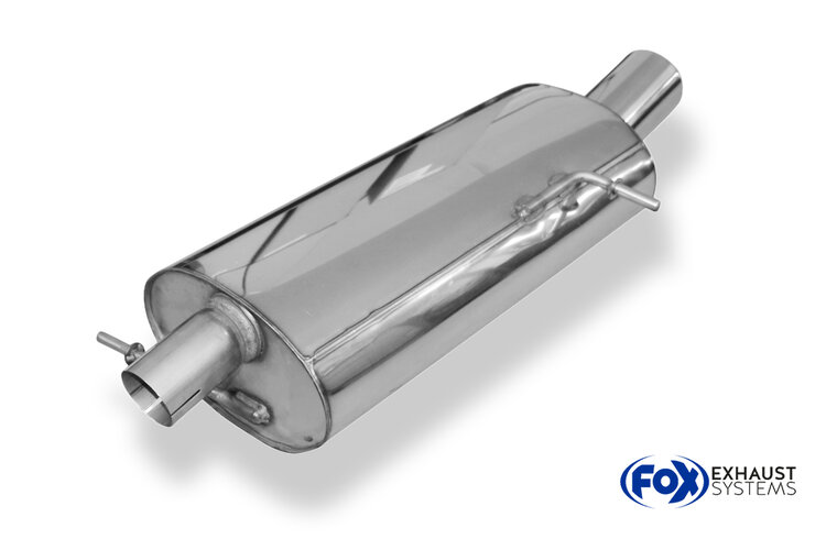 Fox Sportuitlaat VW Sharan Type 7M - 4-Motion/Syncro Achterdemper - 1x90 Type 13