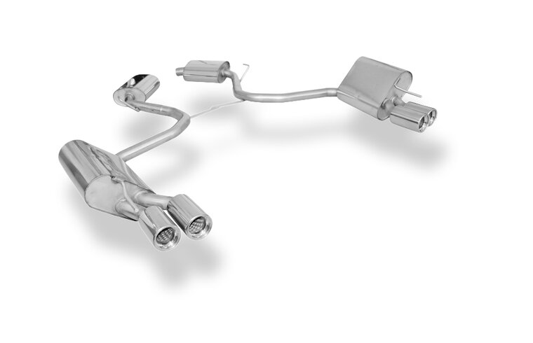 Fox Sportuitlaat Mercedes SL Type 230 achterdemper rechts/links - 2x80 Type 13 rechts/links