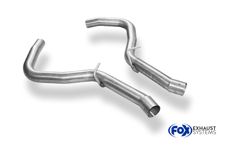 Fox Sportuitlaat Mercedes SL 231 - 3,5l voordemper vervangingspijp rechts/links