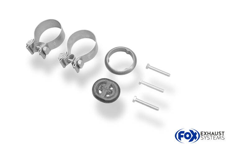 Fox Sportuitlaat Mercedes SLK Type 170 half uitlaatsysteem vanaf katalysator - 135x80 Type 53