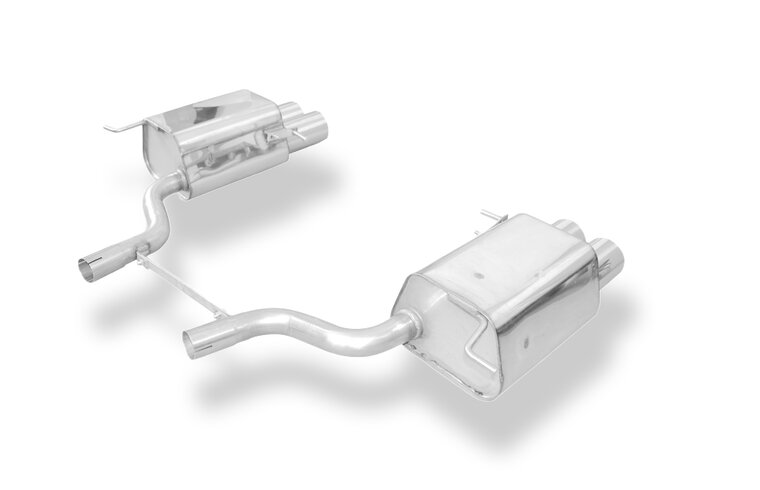Fox Sportuitlaat Mercedes SLK Type 171 - 4/6 cilinder achterdemper rechts/links - 2x90 Type 13 rechts/links