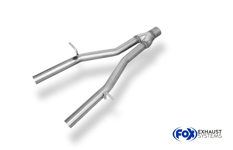 Fox Sportuitlaat Mercedes SLK Type 172 Y-adapter 4-cilinder