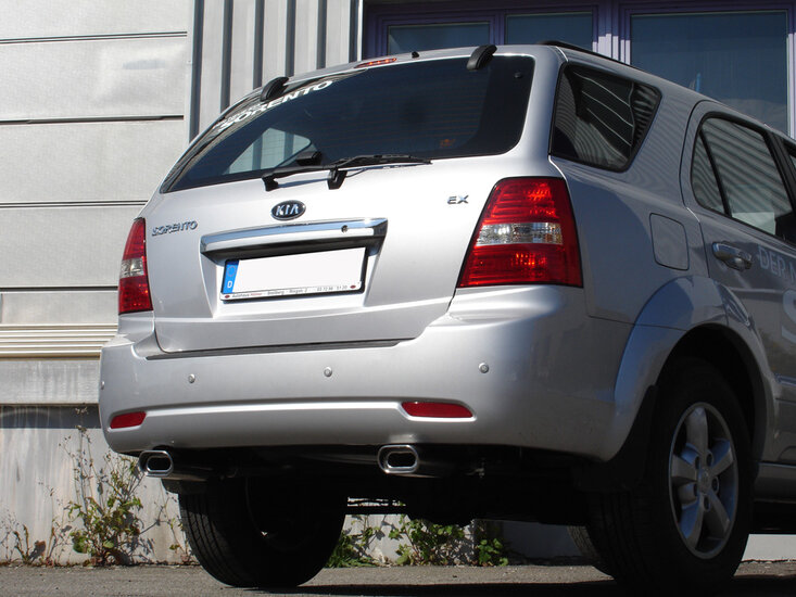 Fox Sportuitlaat Kia Sorento Type JC Uitlaatpijp Rechts/Links - 135x80 Type 53 Rechts/Links