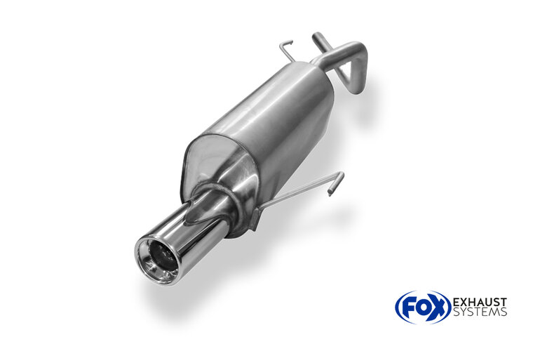 Fox Sportuitlaat Toyota Starlet P8 achterdemper - 1x90 type 13
