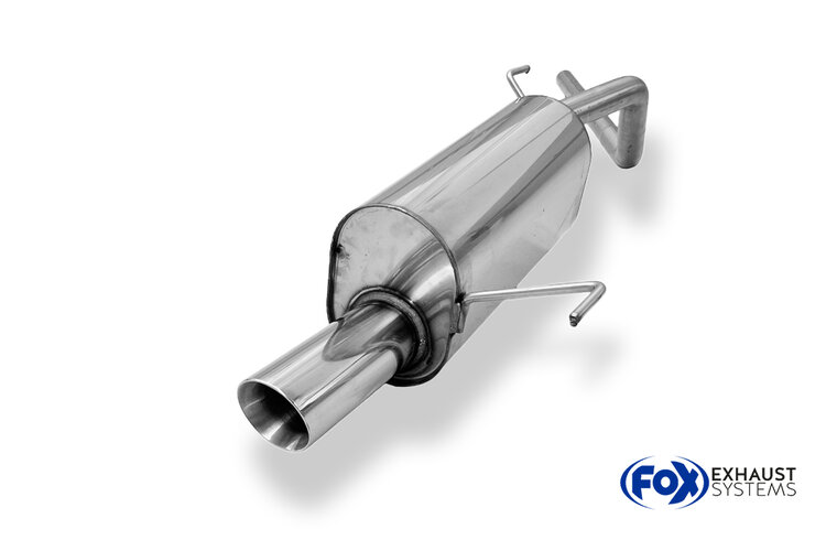 Fox Sportuitlaat Toyota Starlet P8 achterdemper - 1x80 type 25