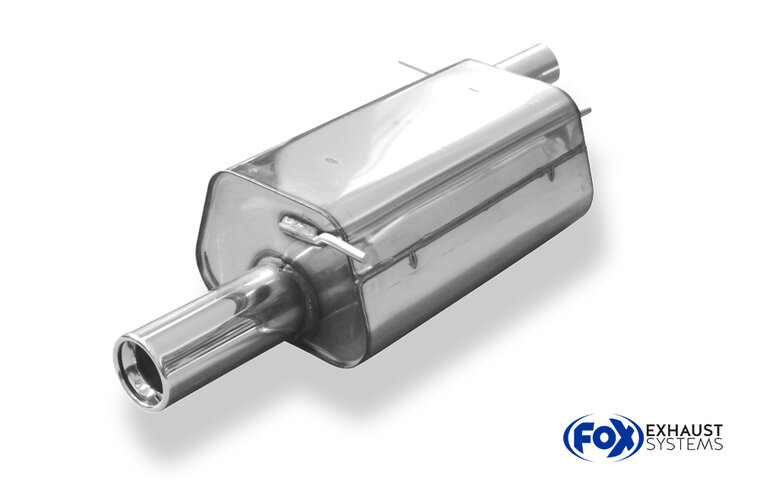 Fox Sportuitlaat Ford Street Ka achterdemper - 1x80 Type 13