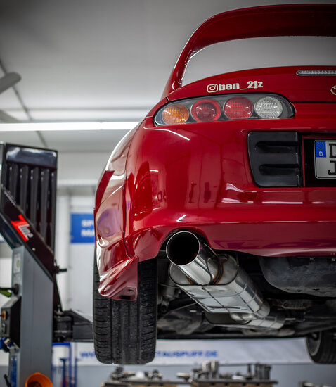 Fox Sportuitlaat Toyota Supra MK4 Achter- en Voordemper - 1x114mm Type 10