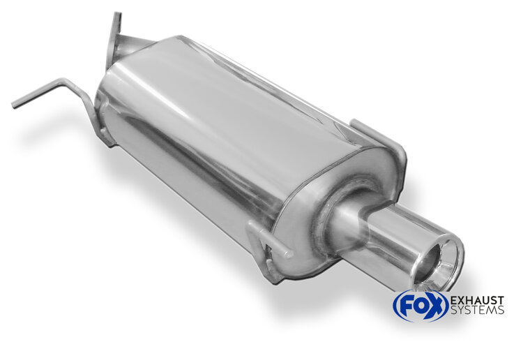 Fox Sportuitlaat Suzuki Swift III met sportbumper en achterdemper - 1x90 Type 13