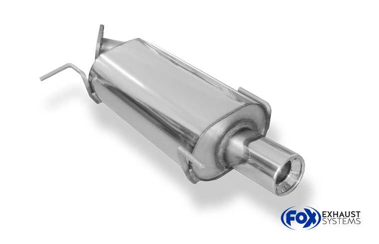 Fox Sportuitlaat Suzuki Swift III 4x2 Achterdemper - 1x90 Type 13 (150mm)