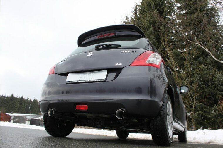 Fox Sportuitlaat Suzuki Swift Sport IV - 4x4 Uitlaatdemper rechts/links - 1x90 Type 25 rechts/links