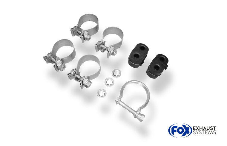 Fox Sportuitlaat Suzuki SX4 - 4x4 Achterdemper rechts/links uitlaat - 1x90 Type 25 rechts/links