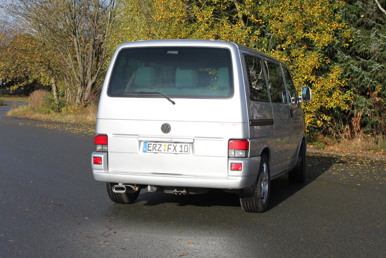 Fox Sportuitlaat VW T4 - Voorwielaandrijving - Bus/ Transporter/ Multivan/ Caravelle Achterdemper - 160x80 Type 53