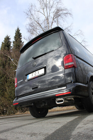 Fox Sportuitlaat VW Bus T5/T6 4MOTION Achterdemper - 160x80 Type 53