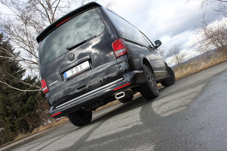 Fox Sportuitlaat VW Bus T5/T6 4MOTION Achterdemper - 160x80 Type 53