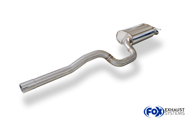 Fox Sportuitlaat VW Bus T5 open laadbak 4x4 dubbele cabine achterdemper - 2x63 type 28