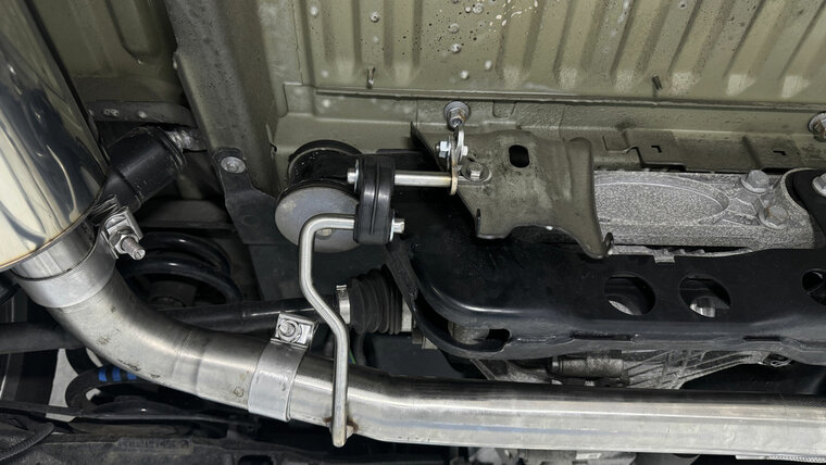Fox Sportuitlaat VW Bus T6.1 4motion achterdemper, rechter/linker uitgang - 2x80 Type 25 rechts/links