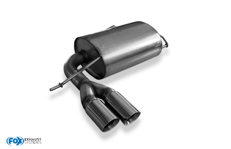 Fox Sportuitlaat VW Tiguan 5N - 4motion achterdemper - 2x80 Type 25