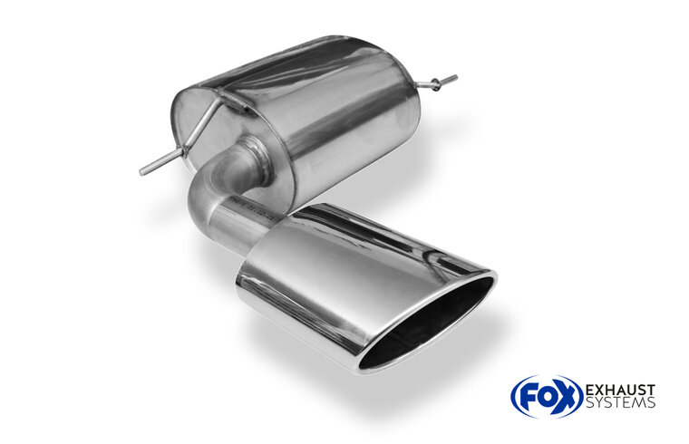 Fox Sportuitlaat VW Tiguan II Diesel - 4motion Achterdemper - 160x90 Type 38