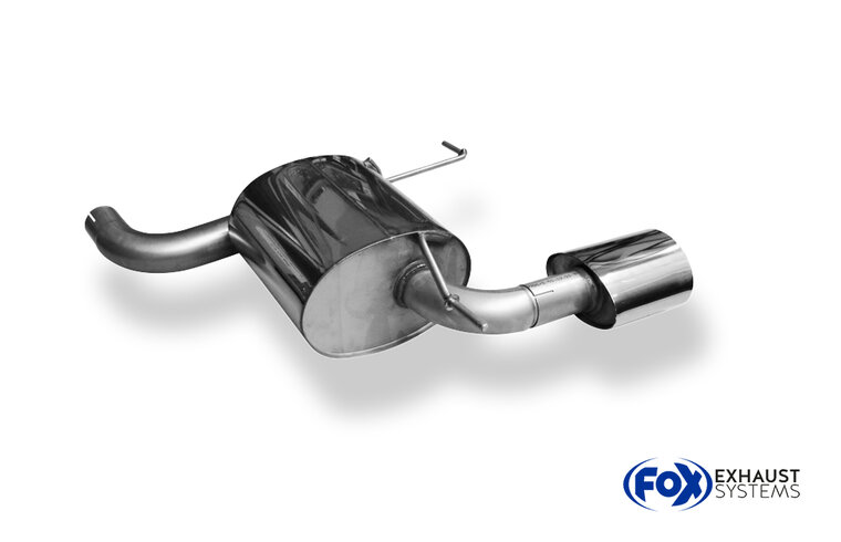 Fox Sportuitlaat VW Tiguan II Diesel - 4motion Achterdemper - 160x90 Type 38