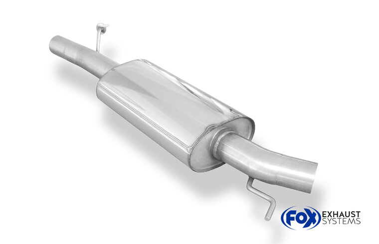 Fox Sportuitlaat VW Touareg Type 7L voordemper - 6-cilinder