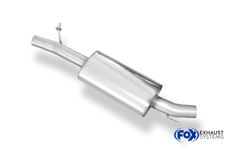 Fox Sportuitlaat VW Touareg Type 7L voordemper - 6-cilinder
