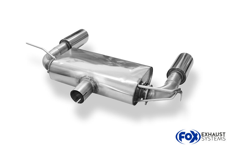 Fox Sportuitlaat Audi TT FV3 quattro achterdemper rechts/links - 1x100 type 25 rechts/links