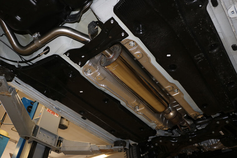 Fox Sportuitlaat VW UP GTI achterdemper