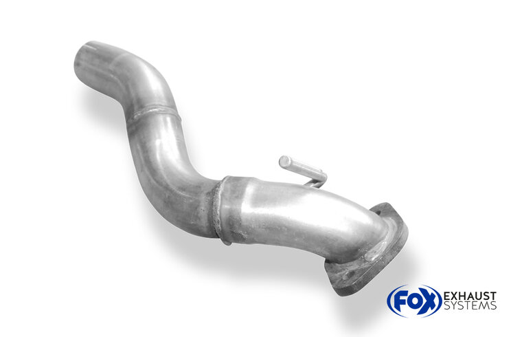 Fox Sportuitlaat Mercedes V-Klasse W447 variant met lange wielbasis en verbindingsbuis (3200 mm - lange overhang)