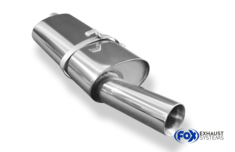 Fox Sportuitlaat Opel Vectra A Sedan Achterdemper - 1x80 Type 24