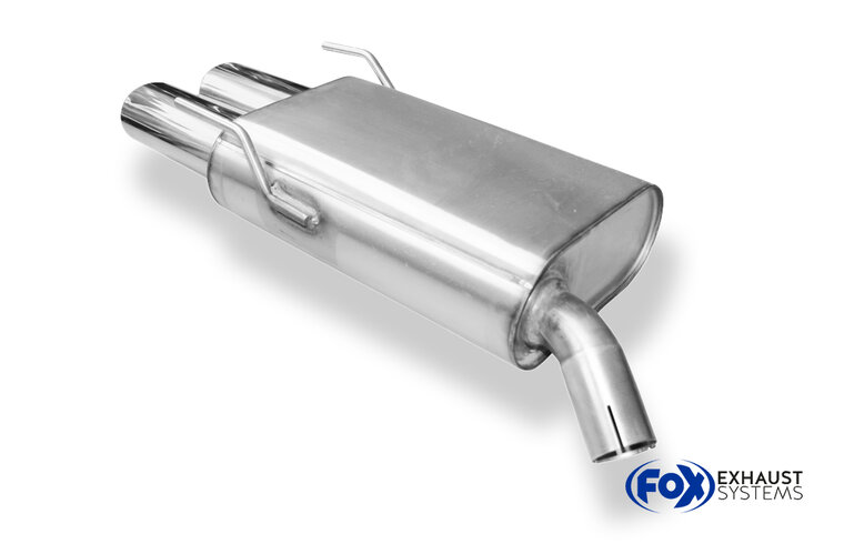 Fox Sportuitlaat Opel Vectra C/ Vectra C GTS dubbele uitlaatdemper - 2x106x71 Type 32