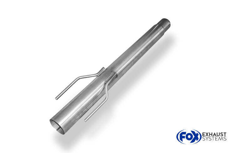 Fox Sportuitlaat Vervangingspijp voor de voordemper van de Opel Vectra C OPC Caravan