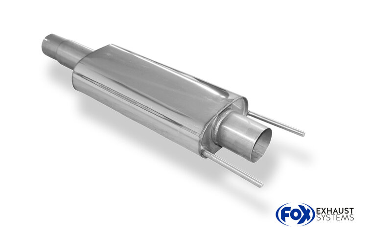 Fox Sportuitlaat Opel Vectra C OPC Sedan voordemper