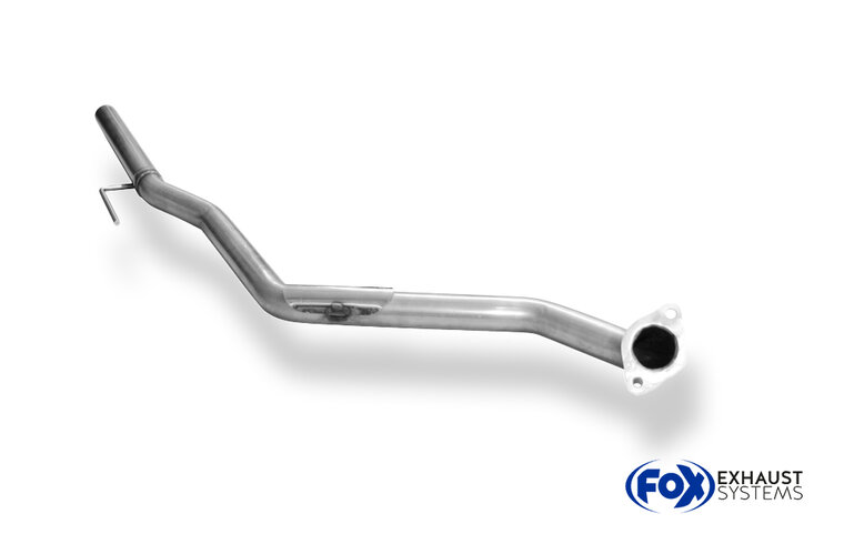 Fox Sportuitlaat Vervangingspijp voor de voordemper van de Hyundai Veloster