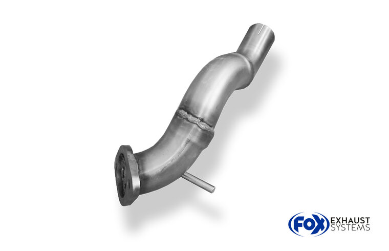 Fox Sportuitlaat Mercedes Viano/Vito W639 verbindingspijpvariant extra lang (wielbasis 3430 mm - lange overhang)