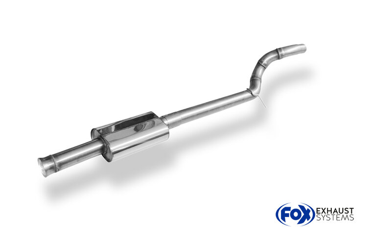 Fox Sportuitlaat Jeep Wrangler IV - JL - 4-deurs zonder uitlaatdemper
